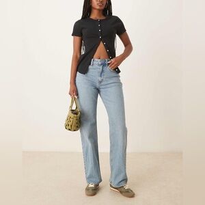 Abercrombie & Fitch  High Rise 90's Straight Ultra High Rise Jeans Size 26